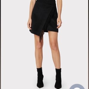 Milly Saylor Fringe Skirt 0